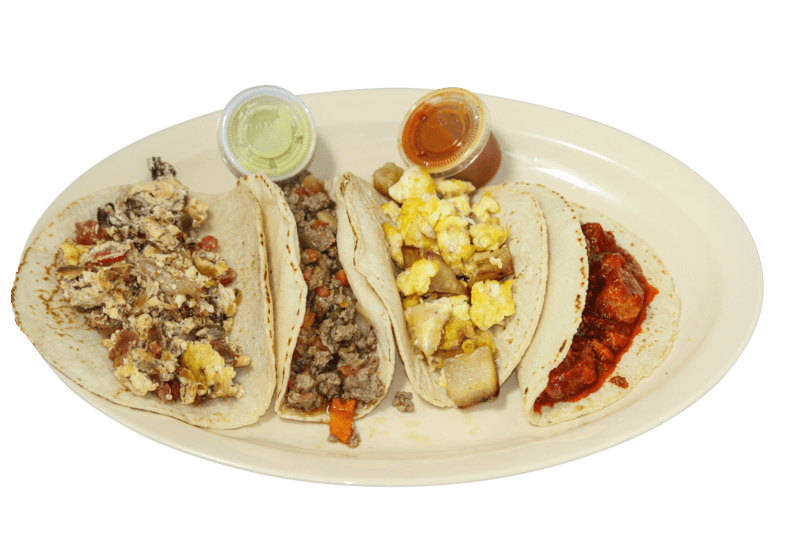 plato de breakfast tacos 2